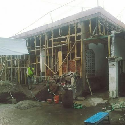 Album : pembangunan mesjid At-Taqwa berlokasi di babakan